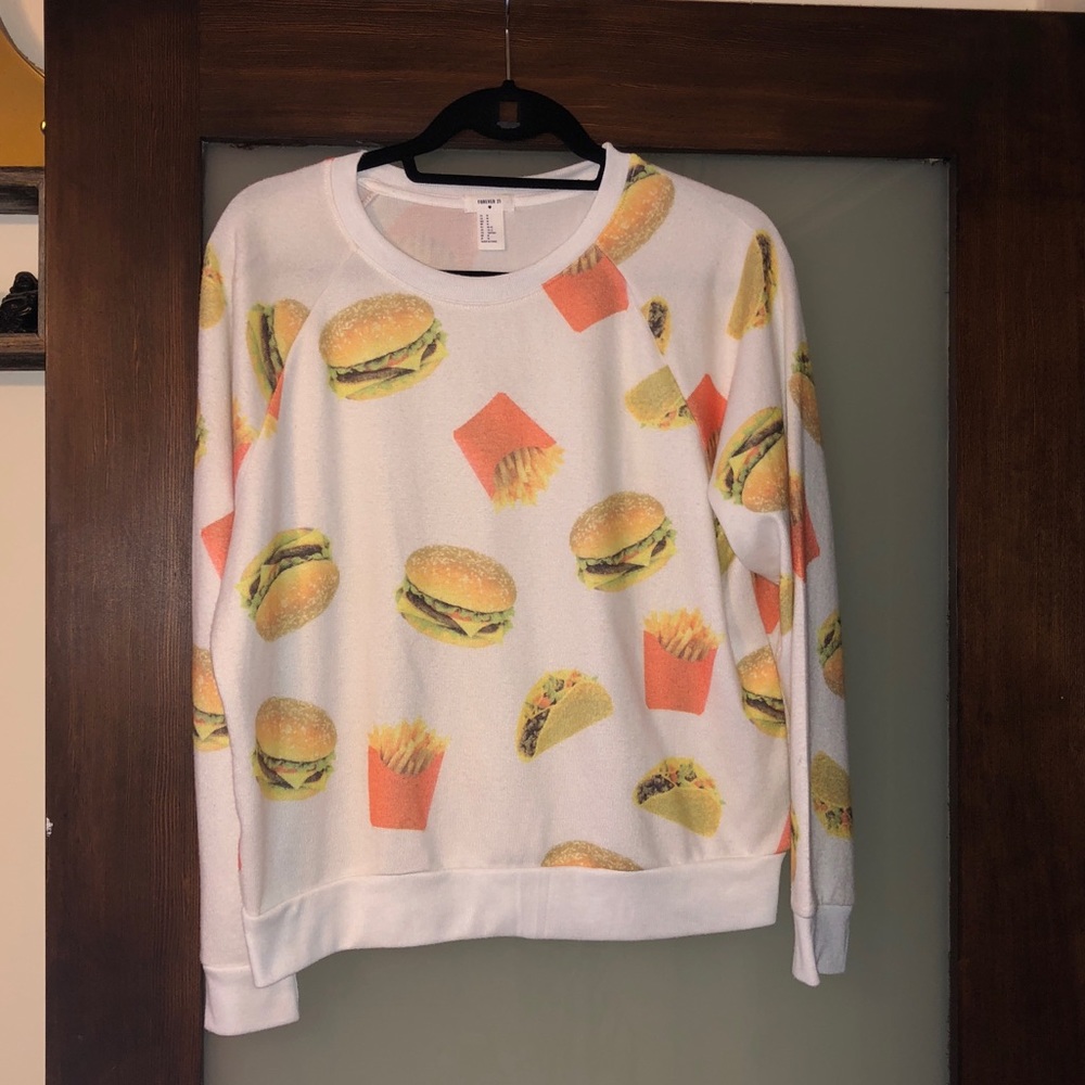 Burger & Fries Sweater